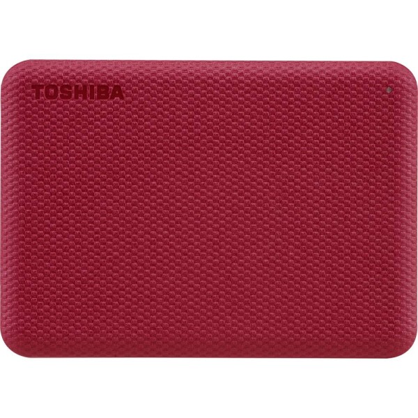 TOSHIBA CANVIO ADVANCE (NEW) 1TB červená / Externí HDD / 2.5 / USB 3.2 Gen 1 (HDTCA10ER3AA)