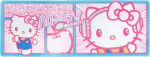 Hello Kitty herní podložka 30x80 cm - Paladone