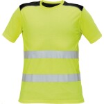 CRV Cerva Triko KNOXFIELD Hi-Vis žluté reflexní z lehkého polyesterového úpletu M žluté