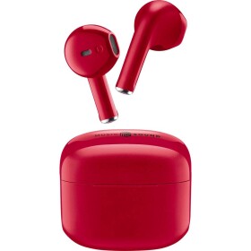 Cellularline In Ear Headset Bluetooth®, Bez kabelu červená Nabíjecí pouzdro