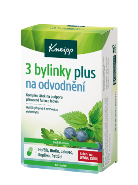 Kneipp doplněk stravy 3 bylinky na odvodnění 60 tobolek