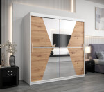 Šatní skříň Abi Ma Barva korpusu: Dub artisan, Rozměry: 200 cm, Dveře: Dub artisan