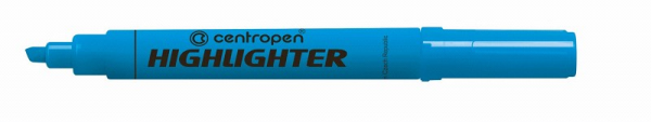 Zvýrazňovač Centropen 8552 - modrý