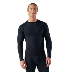 Smartwool Pánské merino tričko s dlouhým rukávemSMARTWOOL Men's Intraknit All-Season Merino Base L, Black velikost: M
