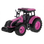 Mamido Interaktivní traktor se světly a zvuky růžový MT1546