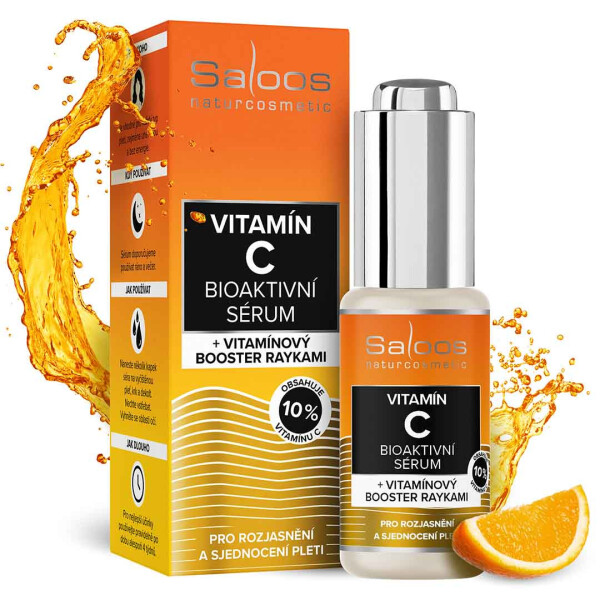 Intenzivní pleťová péče Vitamín C bioaktivní sérum 20ml Saloos