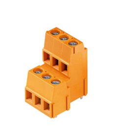Weidmüller 1768850000 dvojřadá svorka 2.5 mm² Pólů 4 oranžová 50 ks
