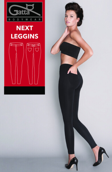 Dámské legíny Next Leggins 44531 Černá - Gatta černá M