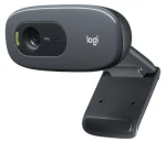 Logitech C270 HD / Webkamera / 1280x720px / 720p 30 fps / 3 MPx / Mikrofon / USB (960-000694)