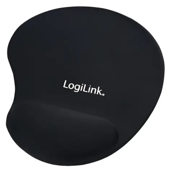 LogiLink ID0027 černá / Podložka pod zápěstí k myši / 3 mm / 200x220x20 mm (ID0027)