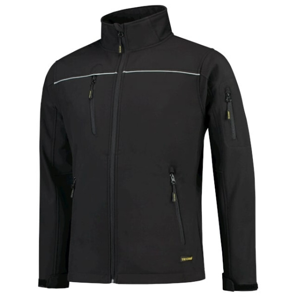 Luxury Softshell softshellová bunda unisex černá XL