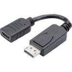 CLUB3D CAC-2070 aktivní redukce DisplayPort 1.2 na HDMI 2.0 černá / 4K 60Hz (CAC-2070)