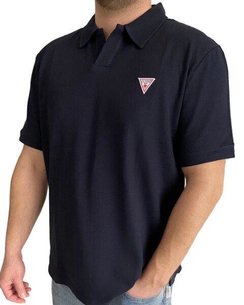 Pánské polo triko Guess F4GP00 tmavě modré