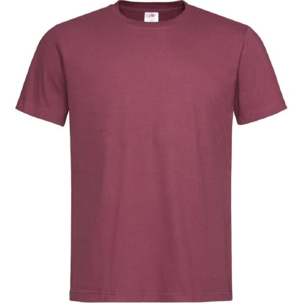 BAUINVEST Triko BA krátký rukáv 155g/m2- burgundy (vínová)