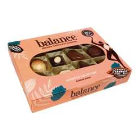 Balance Bonboniéra belgické pralinky bez přidaného cukru 145 g