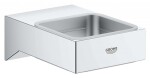 GROHE - Selection Cube Držák skleničky/mýdelníku, chrom 40865000