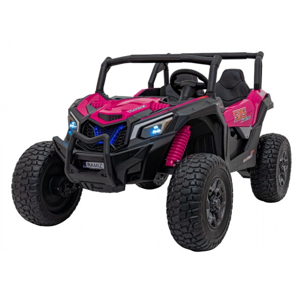 Mamido Elektrické autíčko Buggy UTV X3 Off-Road 4x4 24V růžové