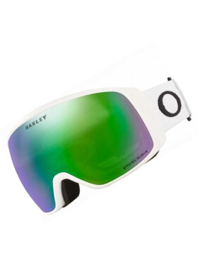 Oakley Flight Tracker XL MatteWht w/PrizmJadeGBL pánské brýle na snowboard