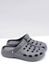 Pánské Klasické Nazouváky šedé Crocsy