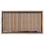 Caran d'Ache, 6901.900, Luminance, umělecké pastelky nejvyšší kvality v dřevěné kazetě, 100 ks