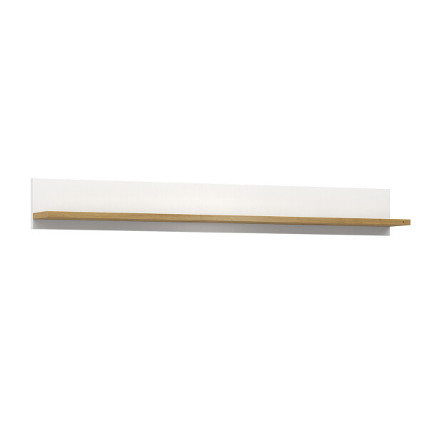 FRONTI Police RALF 04 120 cm Bílá + dub artisan