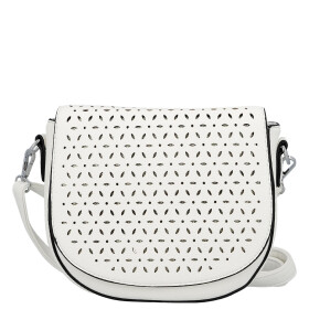 Moderní dámská koženková crossbody kabelka Lydie, bílá