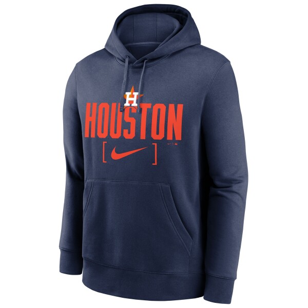 Nike Pánská mikina Houston Astros MLB Club Slack Hoodie Velikost: L