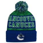 Outerstuff Dětská zimní čepice Vancouver Canucks Puck Pattern Cuffed