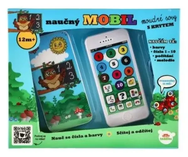 TEDDIES Naučný telefon Moudrá sova