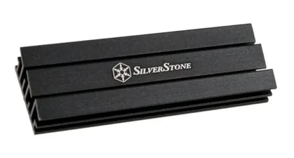 SilverStone SST-TP02-M2 pasivní M.2 chladič hliníkový černá / M.2 SSD 2280 format (SST-TP02-M2)