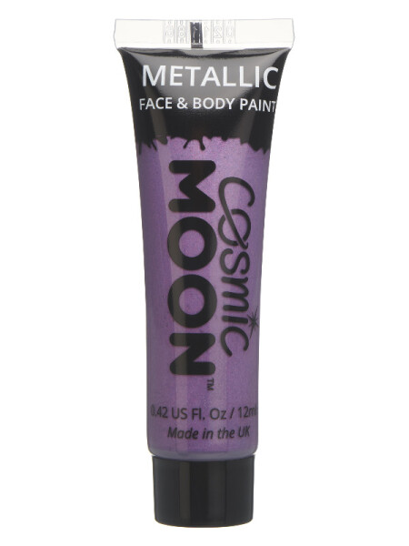 Ptakoviny.cz Líčidlo na obličej a tělo - Cosmic Moon Metallic - fialové 12 ml