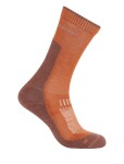 Pánské merino turistické ponožky ICEBREAKER Mens Hike+ Light Crew, Dusty Clay/Carob velikost: 42-44 (M)