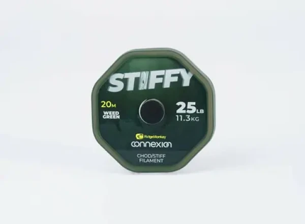 RidgeMonkey Vlasec Connexion Stiffy Chod/Stiff Filament 20m 25lb (RMT325)