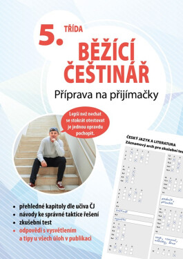 Běžící češtinář – příprava na přijímačky, 5. třída - Jarmil Vepřek