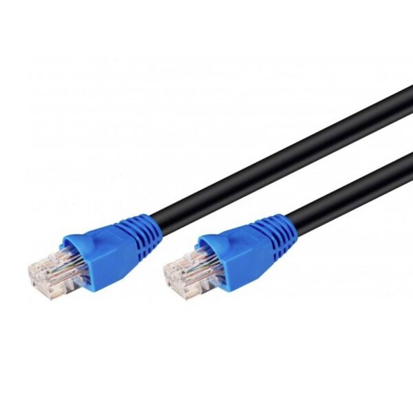 MicroConnect B-UTP610SOUT RJ45 síťové kabely, propojovací kabely 10 m černá 1 ks