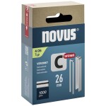 Úzká sponka do sponkovačky, typ 55, laminovaná - 6 x 1,08 x 28 mm 1000 ks Bosch Accessories 1609200375 Rozměry (d x š) 2