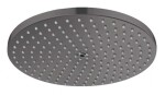 HANSGROHE - Raindance S Hlavová sprcha, průměr 24 cm, EcoSmart+, kartáčovaný černý chrom 28821340