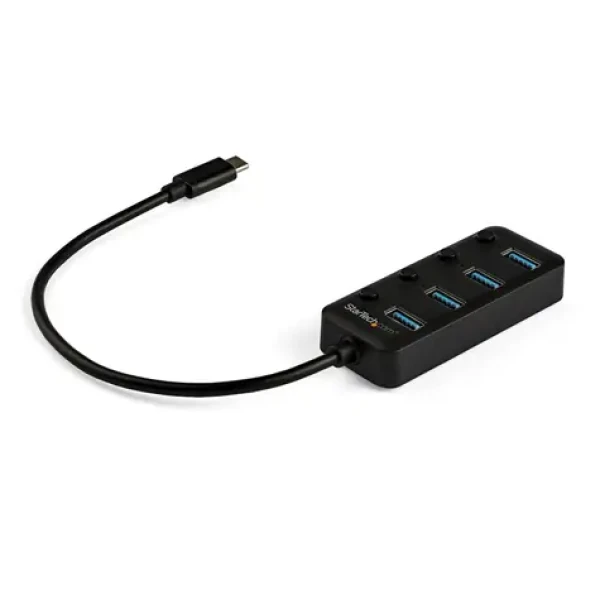 StarTech USB-A Hub 4 porty černá / 4x USB-A / 5 Gbs (HB30C4AIB)