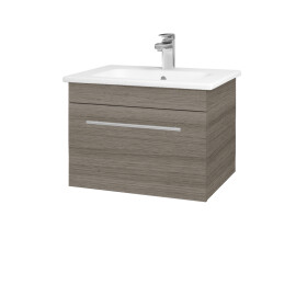 Dřevojas - Umyvadlová skříňka ASTON SZZ 60 - D03 Cafe / Úchytka T02 / D03 Cafe 131258B