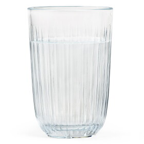 KÄHLER Sklenice na vodu Hammershøi Clear 370 ml – set 4 ks, čirá barva, sklo
