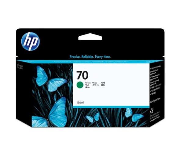 HP 70 Green DJ Ink Cart, 130 ml, C9457A EDF_691244