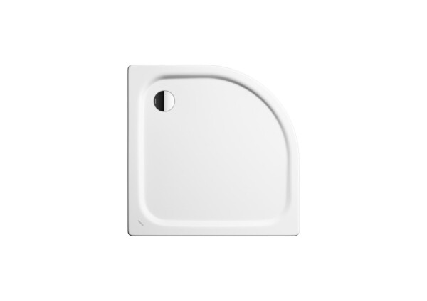 Sprchová vanička čtvrtkruhová Kaldewei Zirkon 90x90 cm smaltovaná ocel alpská bílá 452200010001 KW5131