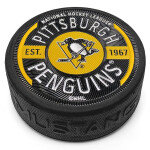Mustang Puk Pittsburgh Penguins NHL Gear Puck Design Trimflexx