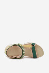 Dámské Sandály Na Suchý Zip D.Franklin DFSH406003 Zelené 38