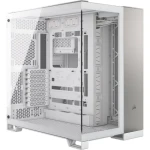 Corsair 6500X bílá hliník / E-ATX / 4x USB-A 3.2 / 1x USB-C 3.2 / bez zdroje / průhlední bočnice (CC-9011285-WW)