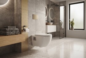 Erga Astrid, závěsná WC mísa 510x360x360mm, Rimless + toaletní sedátko s pomalým zavíráním, bílá, ERG-V03-ASTRID-RIM-WH