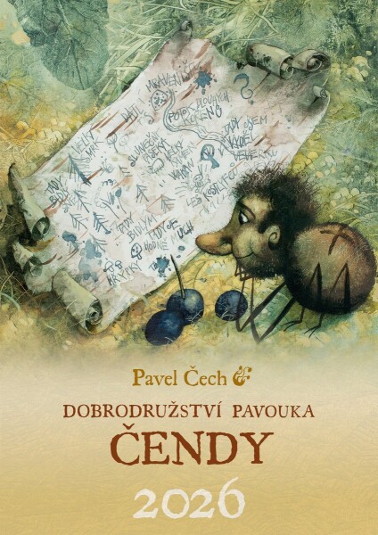 Kalendář 2026 - Dobrodružství pavouka Čendy - Pavel Čech