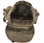 Vintage batoh Kansas 20l, zelený