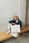 Stylová kabelka Reisenthel Daily Shopper Puffer stone
