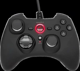 Speed Link RAIT SL-650010-BK černá / Gamepad / PC / PS3 / Switch / vibrace
